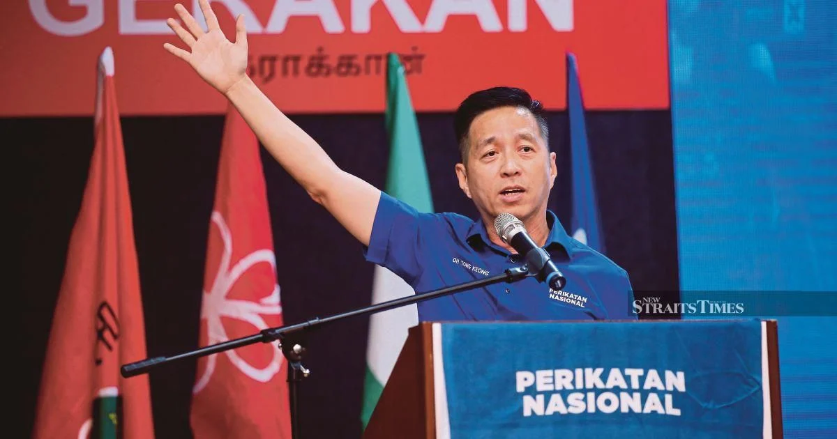 Gerakan Steps Back in Johor to Back PN Coalition Partners