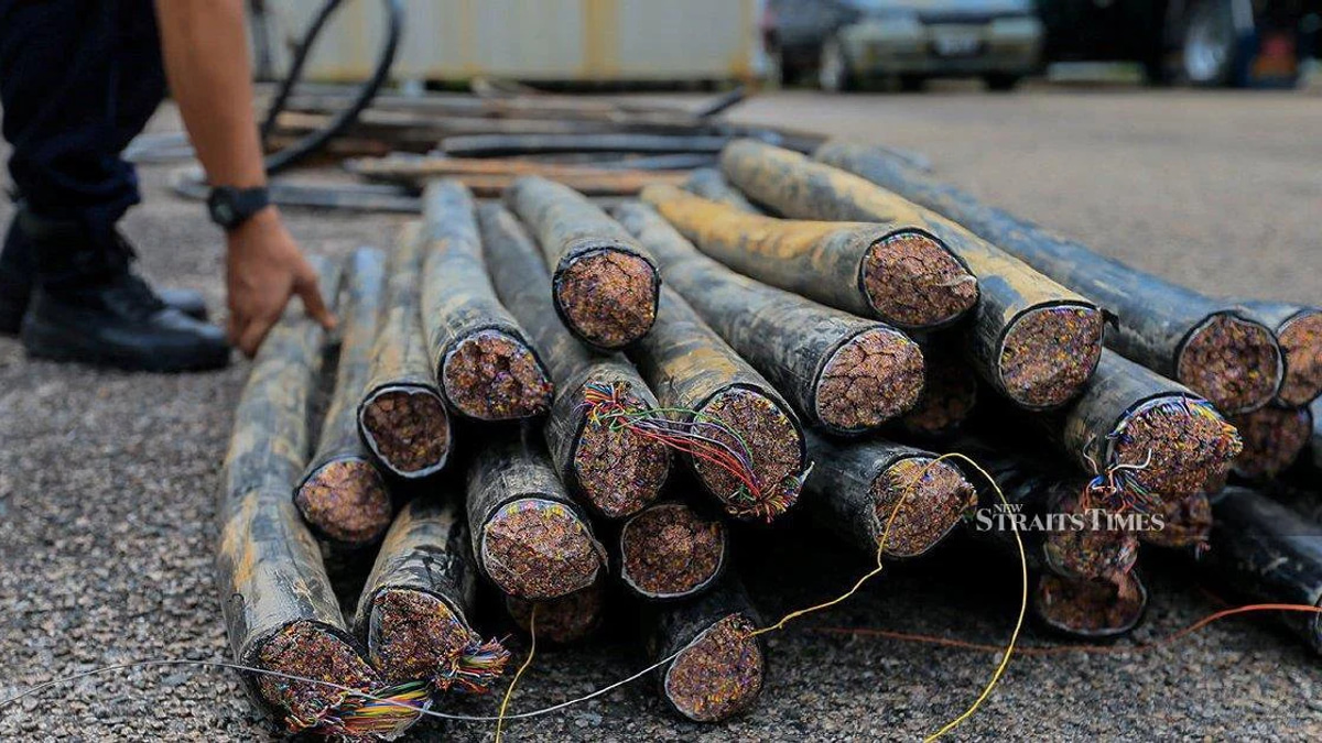 Kuala Lumpur's Cable Theft Problem Shows Signs of Improvement as Police Tighten Enforcement