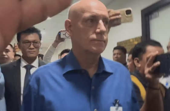 Former Ateneo basketball coach finally appears before Philippine investigators in drowning probe