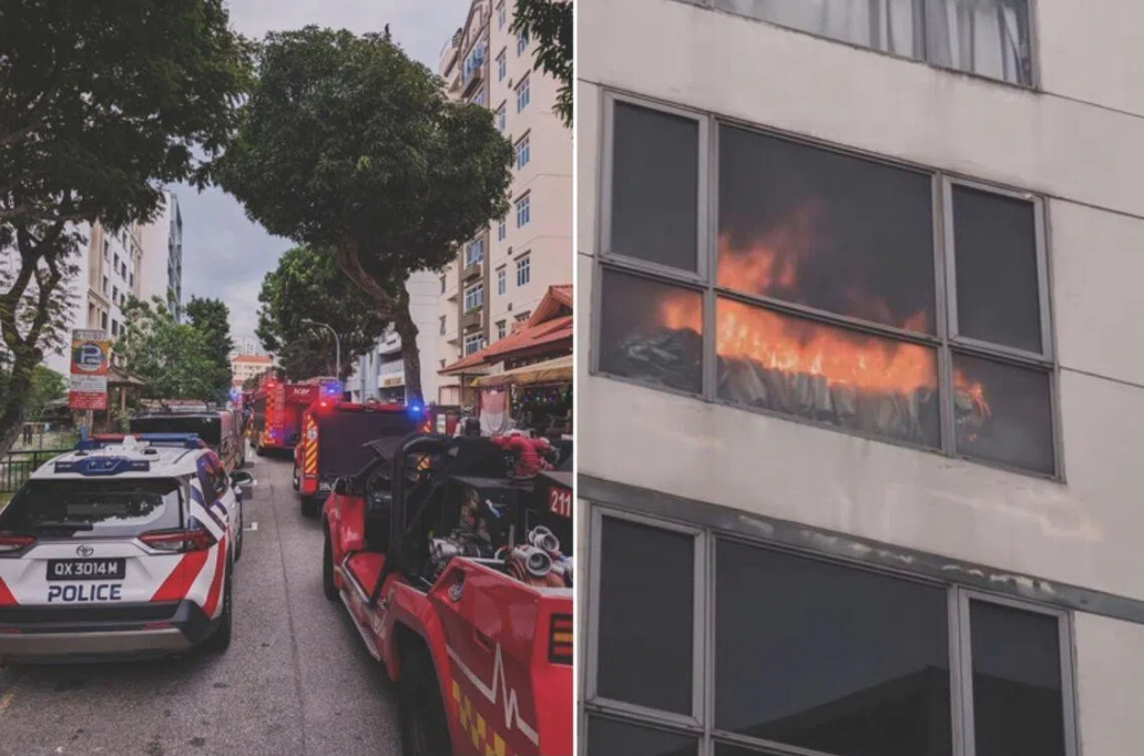 Singapore Condo Residents Evacuated as Unattended E-Bike Battery Sparks Fire