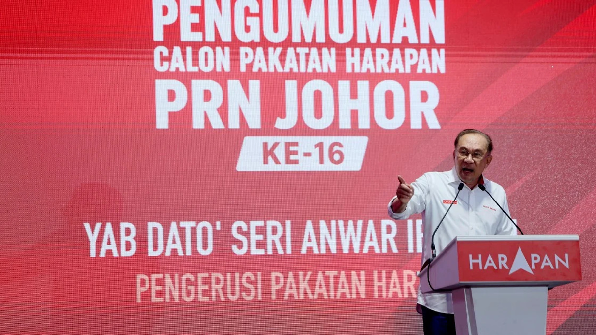 Anwar Backs Johor Exco Pressure on BN, PN Over Revenue Sharing Disputes