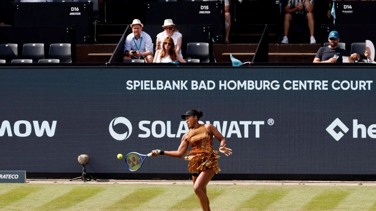 Osaka Bounces Back from Early Struggles to Advance in Bad Homburg
