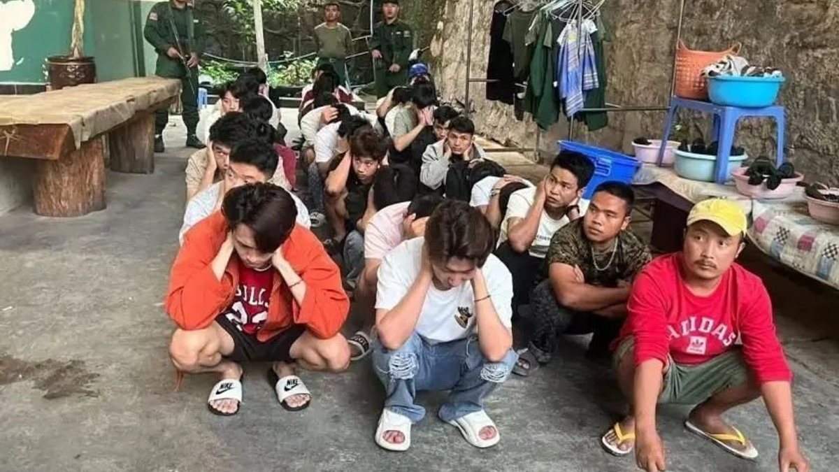 Four Chinese nationals detained in Myanmar for running online scams and illegal gambling rings