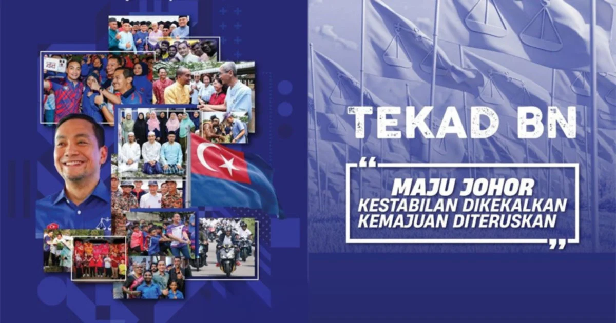 Johor Barisan Nasional Pledges 200,000 Jobs and 63 Reform Commitments in State Election Manifesto