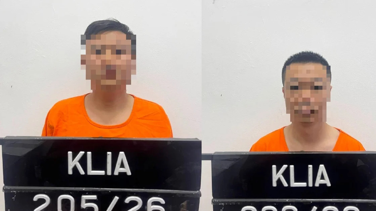 Two Chinese nationals remanded in probe over alleged attempted theft on flight to KLIA