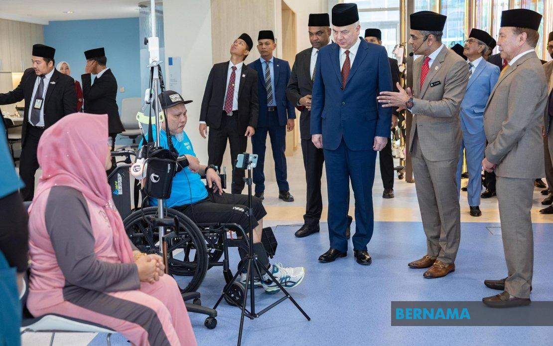 Sultan Nazrin Opens Advanced PERKESO Centre, Calls for Inclusive Workforce Support