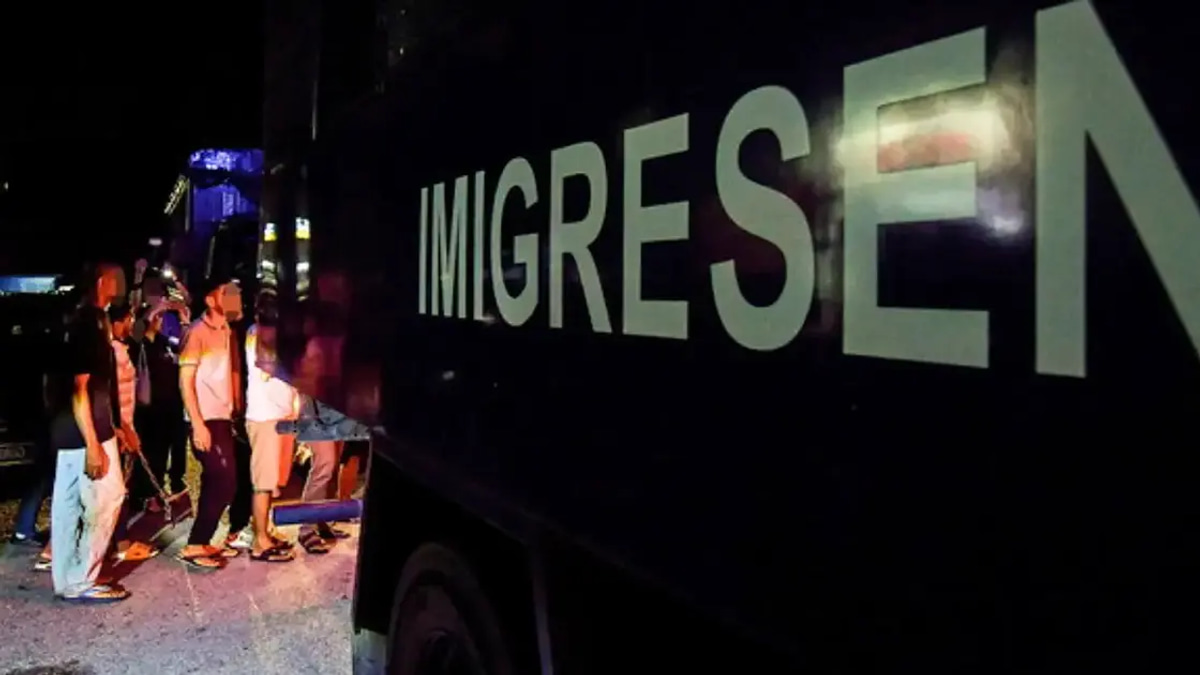 186 Undocumented Migrants Arrested in Overnight Raid at Pudu