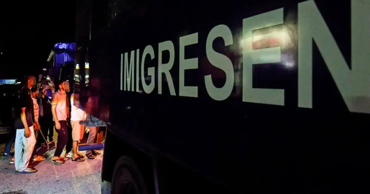 186 Undocumented Migrants Arrested in Overnight Raid at Pudu