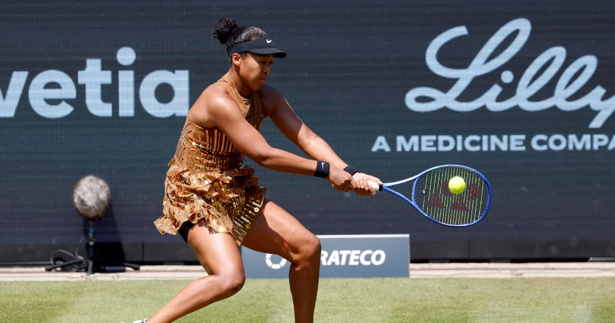 Osaka reaches maiden grass court final with commanding display over Wang