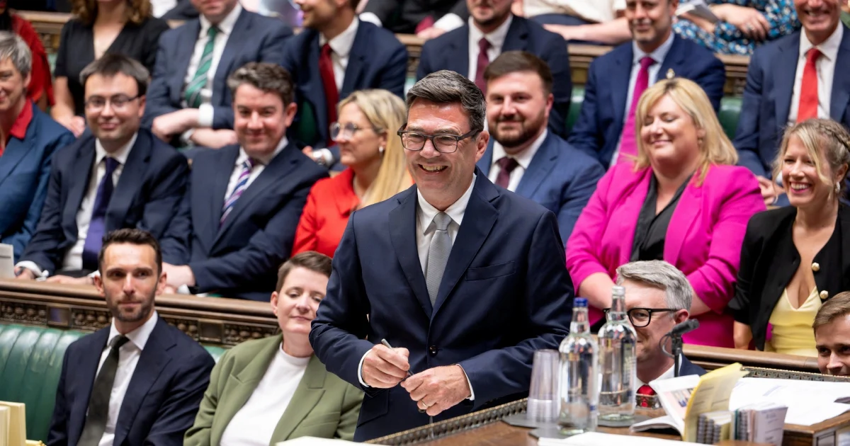Andy Burnham Eyes British Leadership as Labour's 'King of the North' Emerges