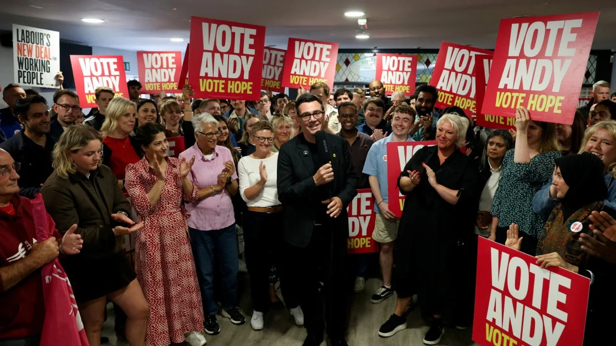 Labour's Burnham Eyes PM Role as Right-Wing Rivalry Fractures Conservative Vote