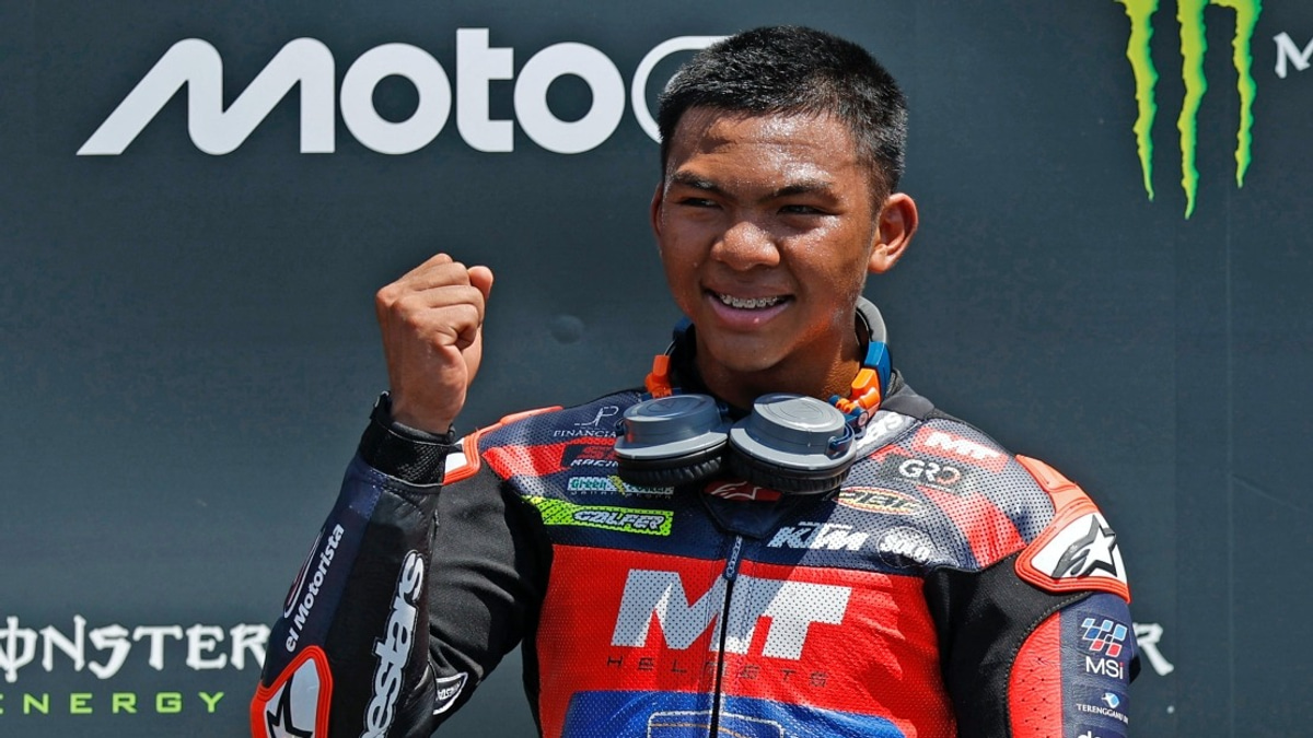 PM Anwar Celebrates Hakim Danish's Historic Czech GP Victory in Moto3