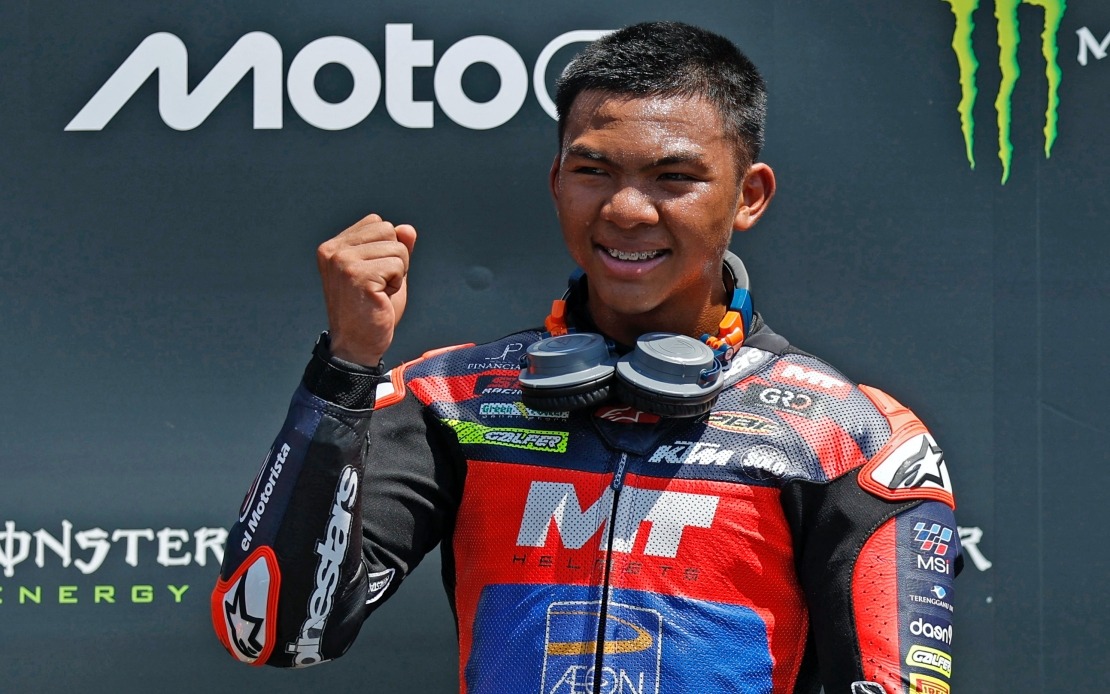PM Anwar Celebrates Hakim Danish's Historic Czech GP Victory in Moto3