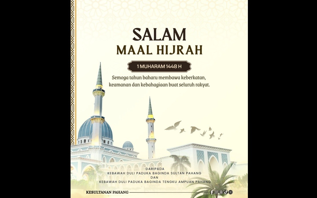Pahang's Rulers, Menteri Besar Mark Islamic New Year with Calls for Unity and Renewal