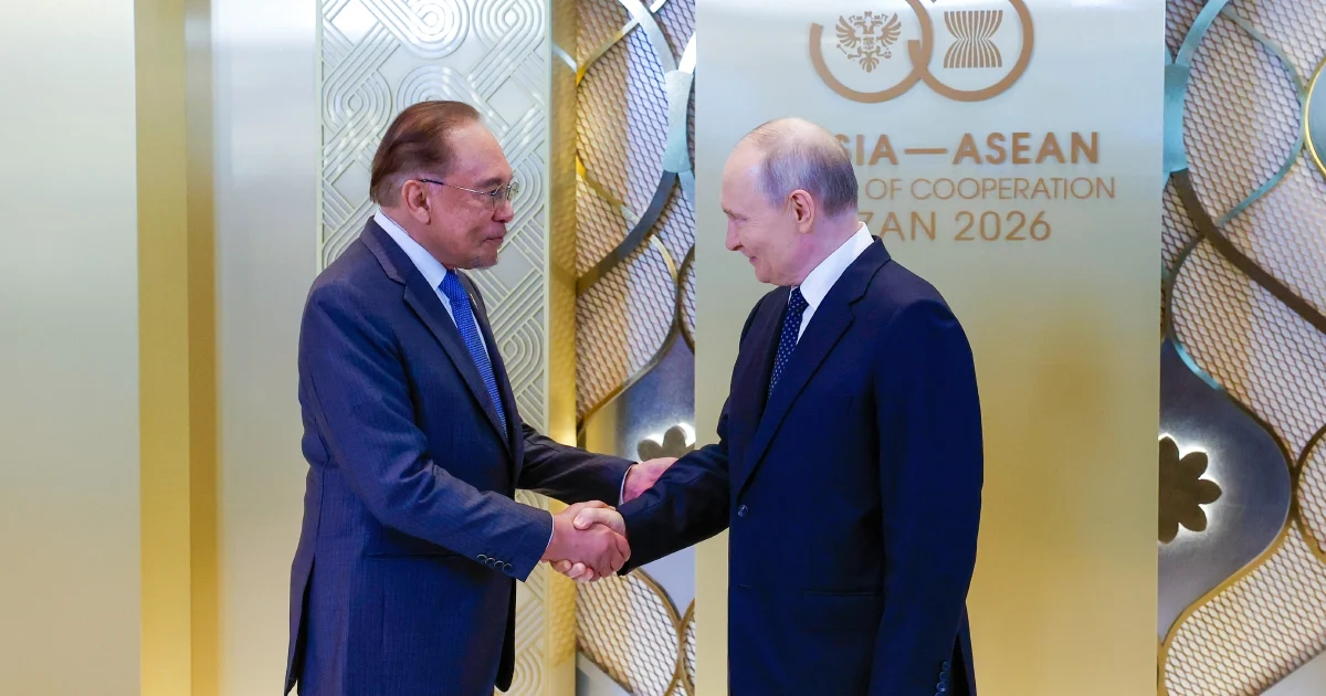 Putin pledges stable Russian energy flow to Malaysia, confirms Anwar