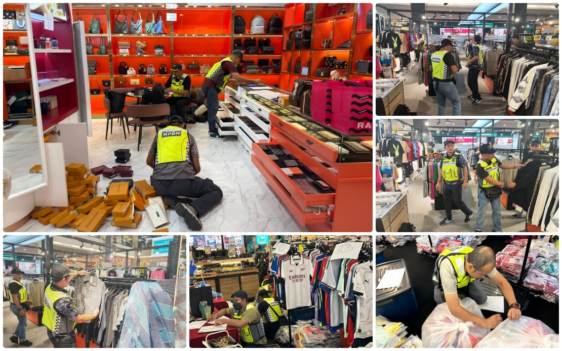 KPDN Seizes RM600,000 in Counterfeit Goods Across Johor Bahru