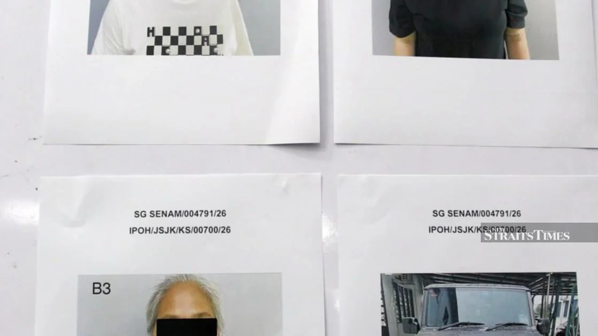 Three Arrested Over Equipment Supply to Online Scam Networks in Perak