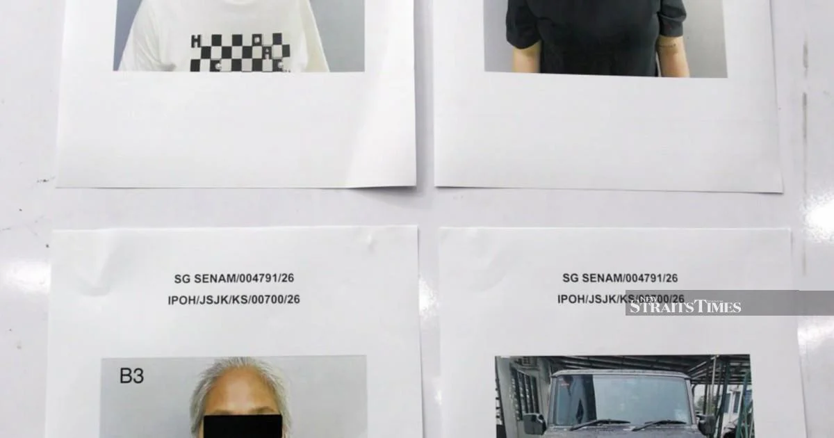 Three Arrested Over Equipment Supply to Online Scam Networks in Perak