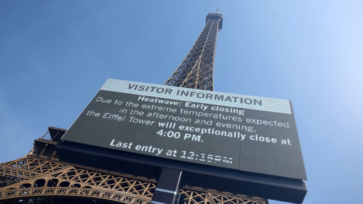Paris heatwave forces early closures of iconic landmarks, dismaying summer visitors