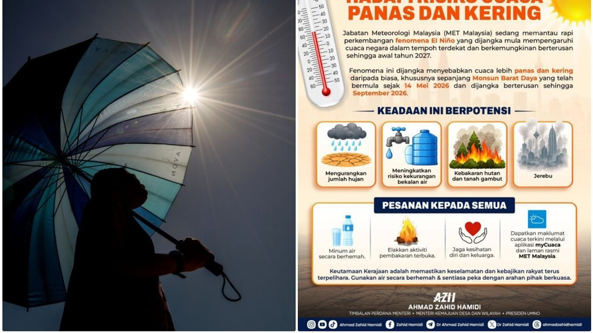Malaysia Braces for El Niño Heat and Drought Until Early 2027