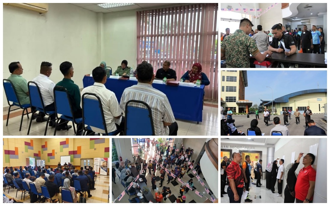 147 Former Military Personnel Compete for MRSM Warden Positions in Rigorous Selection Process