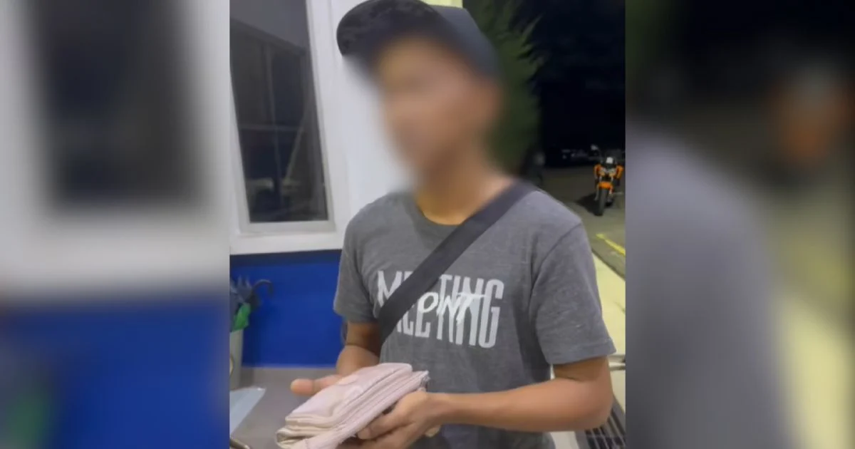 Delivery Rider Arrested Over RM10,000 Cash Theft from Lost Wallet