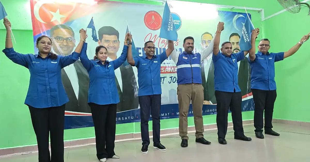 Malaysian Indian Peoples' Party Fields Candidates in Johor Under PN Banner for First Electoral Outing