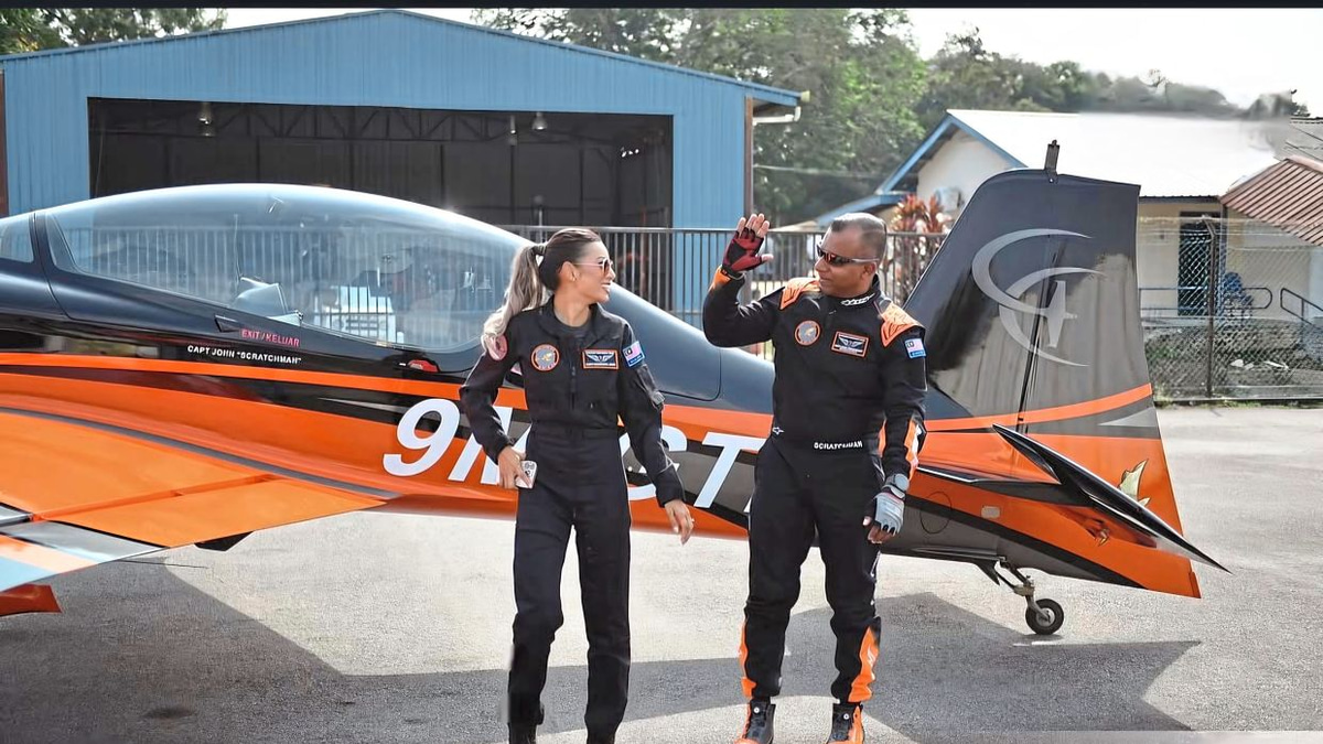 From Air Force Bases to the Cockpit: How a Malaysian Father Inspired His Daughter to Take Flight