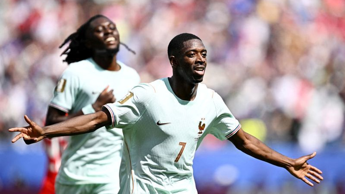 Dembele's hat-trick steers France to commanding 4-1 victory over depleted Norway