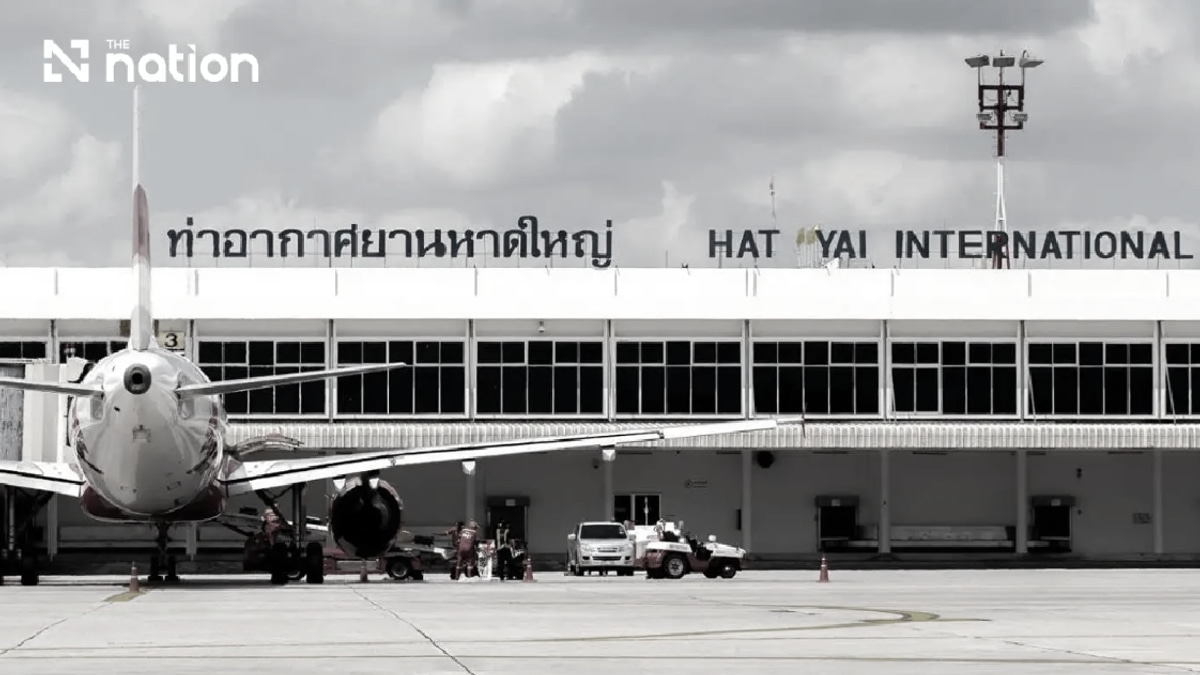 Hat Yai Airport closes runway after fire engine incident, diverts flights to Krabi